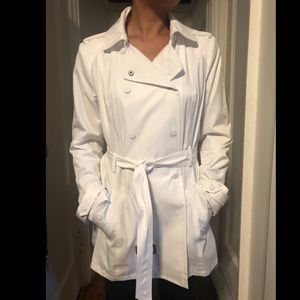 Brand New Black Rivet Trench coat